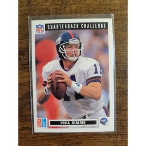 1991 Upper Deck Domino's Quarterback Challenge #17 Phil Simms - NFL - Fresh Pull